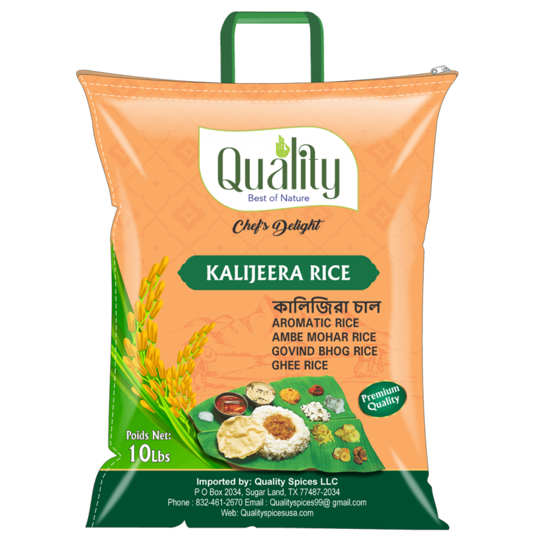 Kalijeera Rice - 10lbs Front
